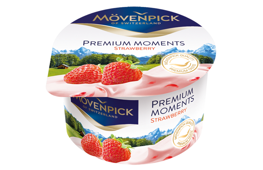 Premium Moments Strawberry  100g cup