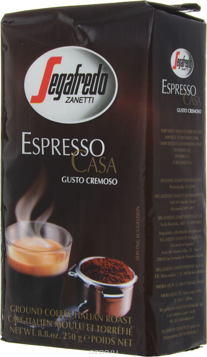Segafredo Espresso Casa coffee ground