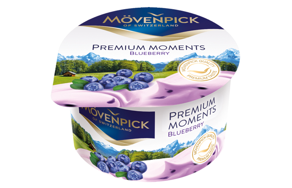 Premium Moments Blueberry 100g cup