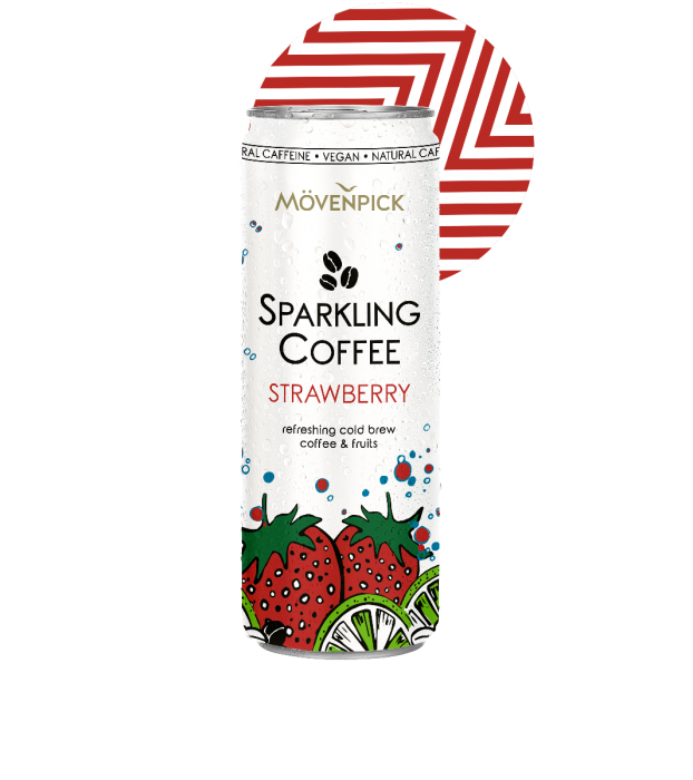 Sparkling Coffee Strawberry, 250ml/can
